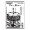 Darkroom Door Rubber Photo Stamp - Birthday Cake