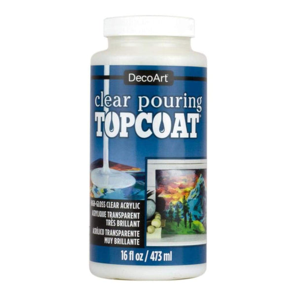Deco Art - Pouring Top Coat 16oz - Clear