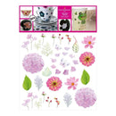Decorprint Peelable Decals 7.75x7.75 inch Hydrangea