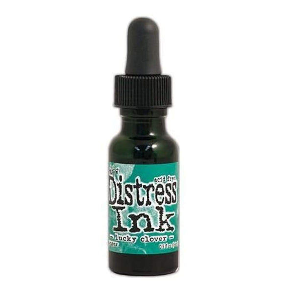 Distress Ink Re-Inker .5Oz November-Lucky Clover