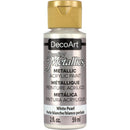 Deco Art - Dazzling Metallics Acrylic Paint 2oz - White Pearl