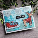 Simon Hurley create. Clear Stamps 6"x 9" - Oh Deer!*