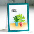 Penny Black Clear Stamps - Groovy Greenery