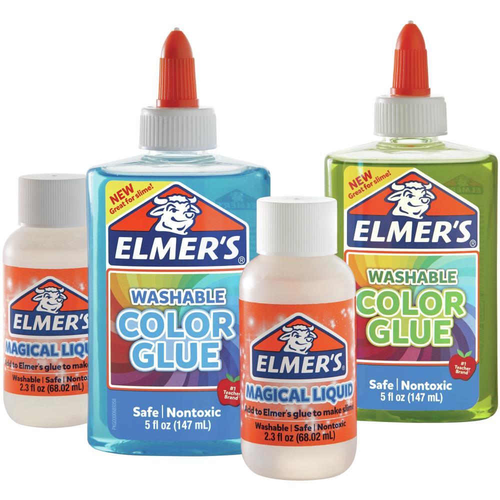 Elmer's Metallic Magical Liquid Glue Slime Activator, 8.75 oz. 