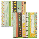 Cosmo Cricket - Double-Sided Borders 12"x12" Single Sheet - Earth Love*