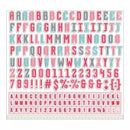 Echo Park - Head Over Heels - Alpha Stickers (single sheet)
