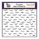 Echo Park - Hocus Pocus Stencil Collection - Black Bats