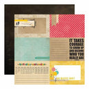 Echo Park - Photo Freedom - Birthday Wishes - Rsvp 12X12 Inch Double-Sided Paper (Pack Of 10)