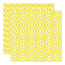 Echo Park - Style Essentials - 5Th Avenue - Sequin Ikat 12X12 Inch Double-Sided Paper (Pack Of 10)