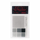 Ez-De's Clear Stamps 4X6 Sheet Nine Patch Set A