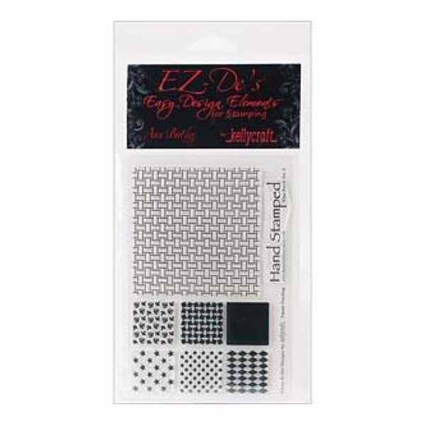 Ez-De's Clear Stamps 4X6 Sheet Nine Patch Set A