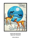 Pink Ink Designs 6"x 8" Clear Stamp Set - Fawn*