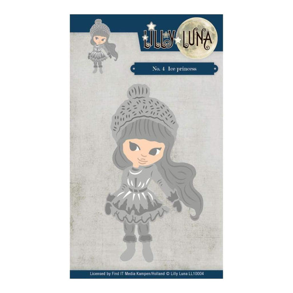 Find It Trading Lilly Luna Die Ice Princess 4.2inch X2.7inch