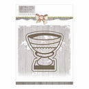 Find It Trading Precious Marieke Rustic Christmas Die Stone Vase
