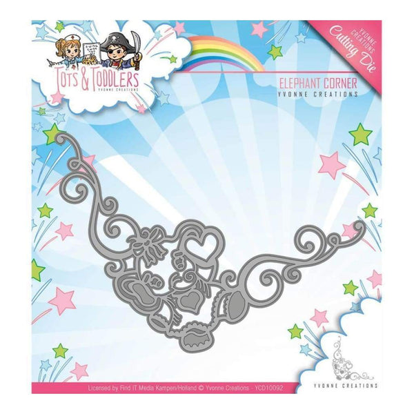 Find It Trading Yvonne Creations Tots & Toddlers Die - Elephant Corner