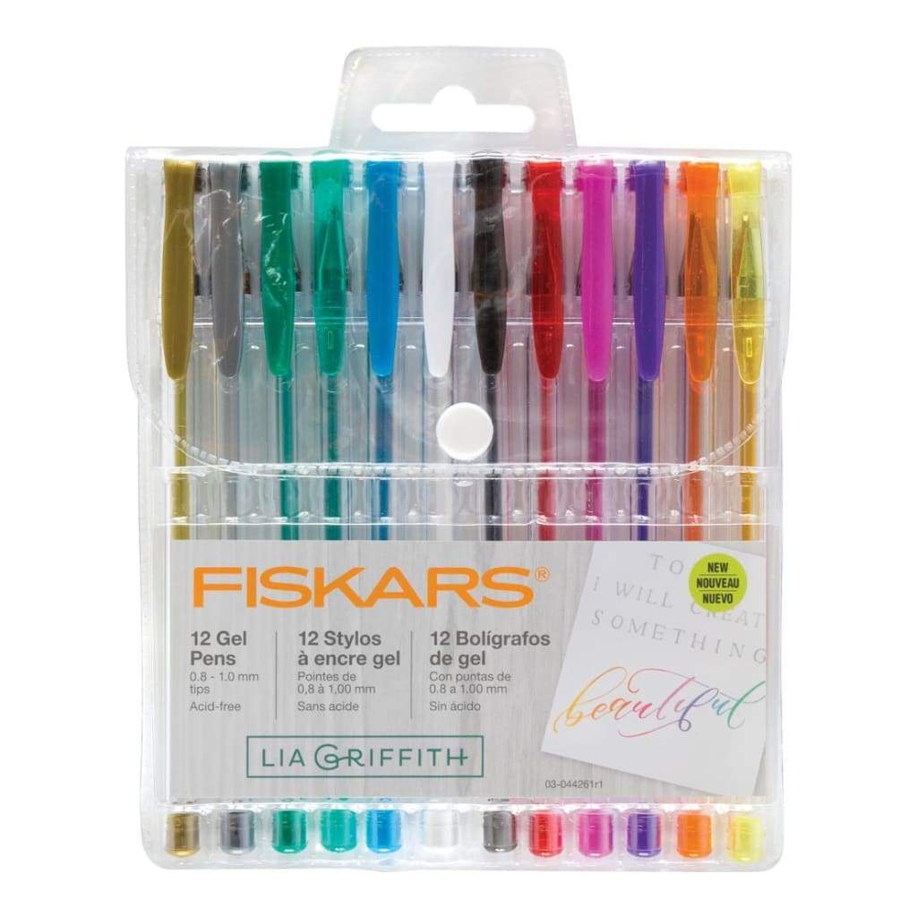 Fiskars gel pen shop set
