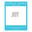Flora & Fauna Dies Joy Outline