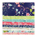 Fabric Palette Fat Eighths 9"x21" - 1 Bundle (8pcs) - Colours and Patterns - Flora & Fauna*