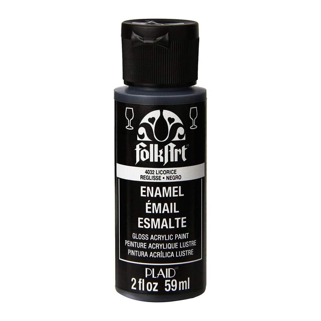 Enamel glass shop paint