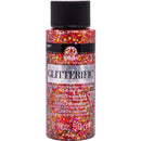 FolkArt - Glitterific Glitter Paint 2oz - Red