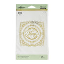 Spellbinders - Glimmer Hot Foil Plate - Merry Filigree Quatrefoil*