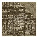 Graphic 45 - Off To The Races Double-Sided Cardstock 12 inch X12 inch - Take The Lead