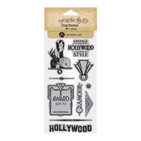 Graphic 45 - Vintage Hollywood Stamps #3