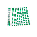 Poppy Crafts Self-Adhesive Rhinestone Sheet - Green