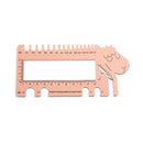 Universal Crafts Knitting Needle & Crochet Hook Ruler Gauge