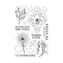 Hero Arts Clear Stamps - 4inch X6inch Sacred Florals*