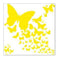 Hambly Screen Prints - Wings Overlay - Yellow (Pack Of 5)