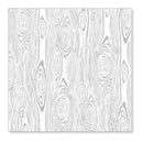 Hambly Screen Prints - Woodgrain Remix Overlay - Metallic Silver (Pack Of 5)