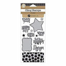 Hampton Art - Canvas Corp Cling Stamps 4X8 Sheet Shine