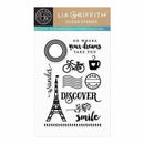 Hear Arts Clear Stamps By Lia 4Inch X6inch Sheet Discover