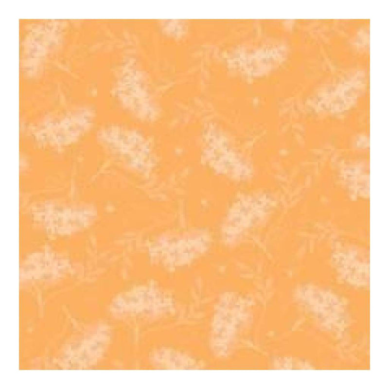 Heidi Grace - Marina - Floral With Flocking 12X12 Paper (Pack Of 5)