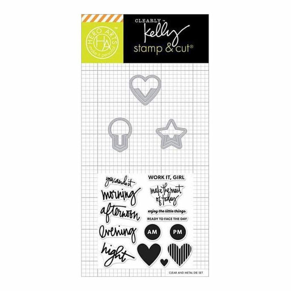Hero Arts - Kelly Purkey Stamp & Cut Everyday Clipsay Clips