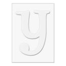 Hero Arts - Letters For Stamping Y - 3 Die-Cut Letter Cards (3 Pop-Outs- 3 Fram