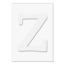 Hero Arts - Letters For  Stamping Z - 3 Die-Cut Letter Cards (3 Pop-Outs- 3 Fram