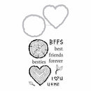 Hero Arts - Stamp & Cut Besties