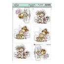 Hobby House Wee Stamps Topper Sheet 8.3 Inch X12.2 Inch Beau & Bashful
