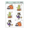 Hobby House - Wee Stamps Topper Sheet 8.3In.X12.2In. Hazel's Halloween
