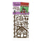 Hot Off The Press - Dazzles Stickers - Gingerbread Brown