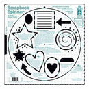 Hot Off The Press Template 12In. X12in. Spinner