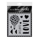 Hunkydory For The Love Of Masks 5.5inch X5.5inch Love Is In The Air