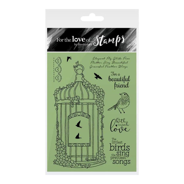 Hunkydory For The Love Of Stamps A6 - Blossoming Birdcage