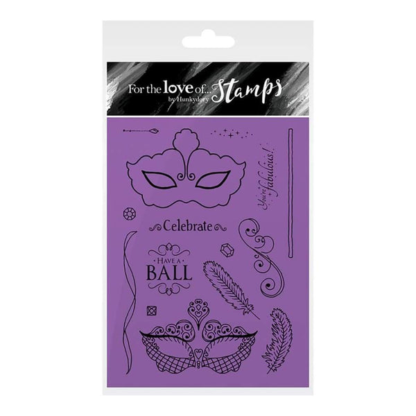 Hunkydory For The Love Of Stamps A6 - Masquerade Ball