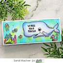 Picket Fence Studios 6"X6" Stamp Set - A Fishy Lot*