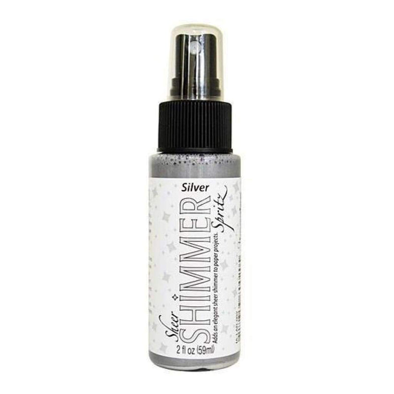 Imagine Crafts  - Sheer Shimmer Spritz Spray 2Oz Silver