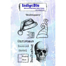 IndigoBlu Cling Mounted Stamp 5 inchX4 inch Skullduggery