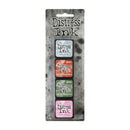 Tim Holtz Distress Mini Ink Pads 4/Pkg Kit 16